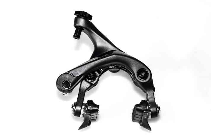 Ein Klassiker unter den Rennrad-Felgenbremsen: die Shimano Ultegra. 