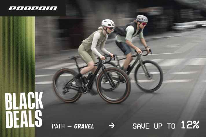 Auf Gravelbikes gibt Propain bis 12 Prozent Rabatt