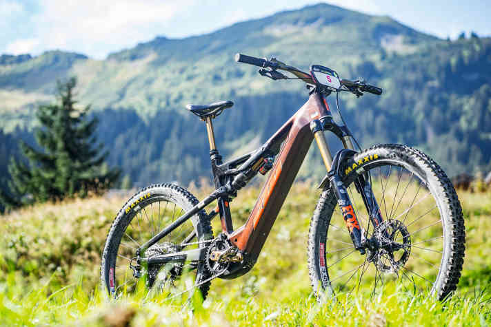 Ready to race: Das KTM Macina Prowler Exonic von Emanuel Pombo.