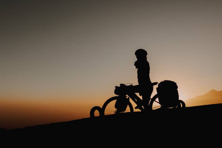 Romantik: Auf ihrer Reise erlebt Wiebke unzählige schöne Sonnenuntergänge.