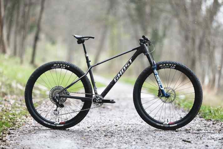 So lang, wie das Ghost Lector HT ist kaum ein anderes Race-Hardtail. Definitiv ein interessanter Ansatz!