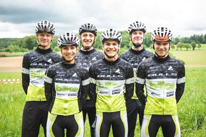 Das BIKE Junior Team in der Besetzung von 2024. Für 2025 sind aufregende Neuerungen angekündigt. Wir sind gespannt!