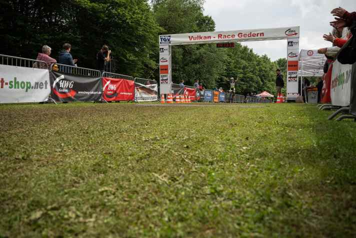 Beim Vulkan - Race in Gedern erkämpfte sich Paulina den dritten Platz in ihrer Altersklasse.