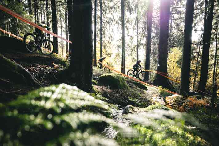 Zum Abschluss des Ghost BIKE Crosscountry Jugendcamps 2025 ließ sich sogar nochmal die Sonne blicken.