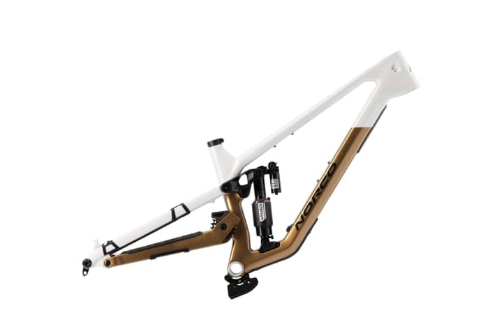 Wahlweise kann auch nur das Rahmenset mit Rockshox Vivid Select+ air Dämpfer bestellt werden.