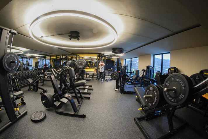 Fitness-Studio im Privathaus: Pumpen für ein Lebensgefühl.