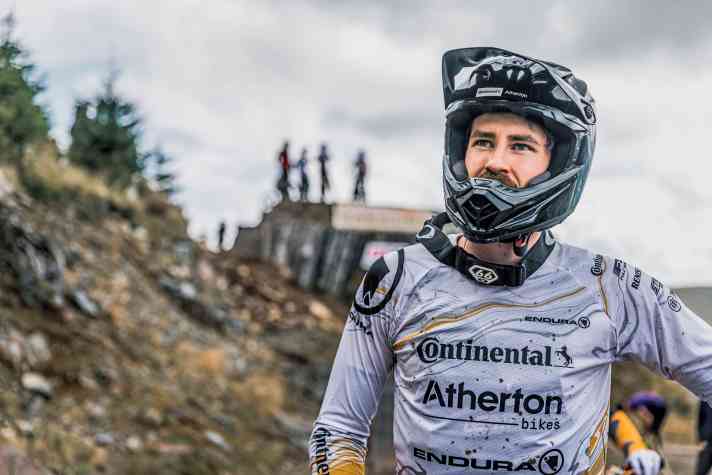 Rookie bei der Red Bull Hardline Andreas Kolb 