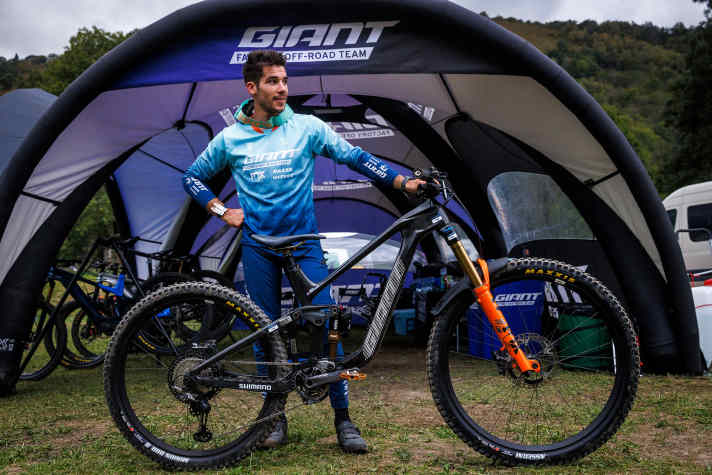 Das Giant Factory Off-Road Team hat die Reign-Prototypen in der letzten Enduro-Saison ausgiebig getestet.