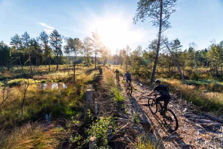   180 Kilometer mit dem Mountainbike im März: Für Langstrecken-Biker könnte es die erste Herausforderung der noch jungen Saison werden.