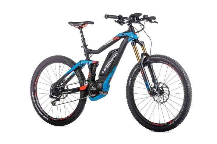   Das Haibike Xduro Allmtn Pro ist ein schickes, verspieltes Trailbike, das versierten Fahrern dank super Fahrwerk ein hohes Spaßpotenzial bietet.