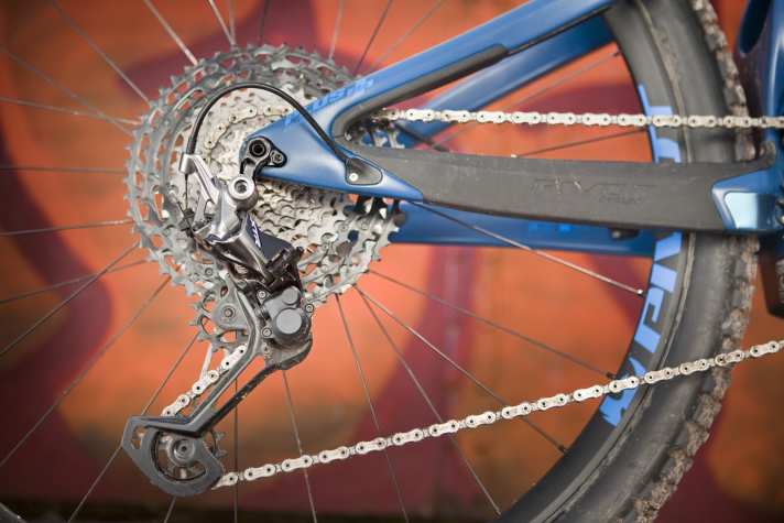   Shimano XTR 12-fach mit Pizzaritzelpaket 10-51 Zähne.