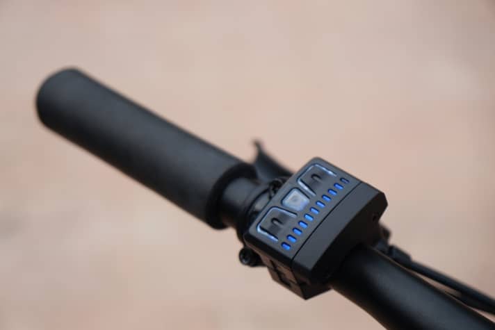 Über die Fernbedienung am Lenker kann der Nachwuchs aus drei verschiedenen Unterstützungsstufen wählen.