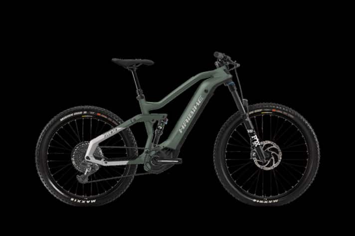   Die zweite Farbvariante des Haibike All Mtn 6 macht die neue Palette komplett. Eigene Frauenmodelle gibt´s 2021 bei Haibike nicht mehr.
