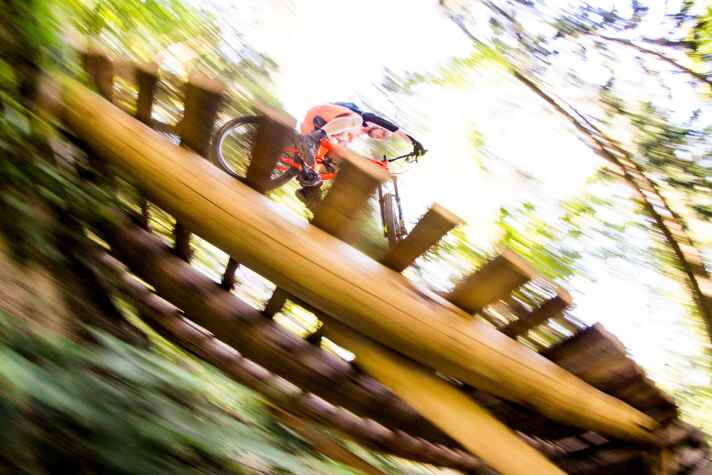   Kanada mitten in Deutschland! Der "Canadian Trail" in Freiburg trägt seine Vorschusslorbeeren zurecht. 