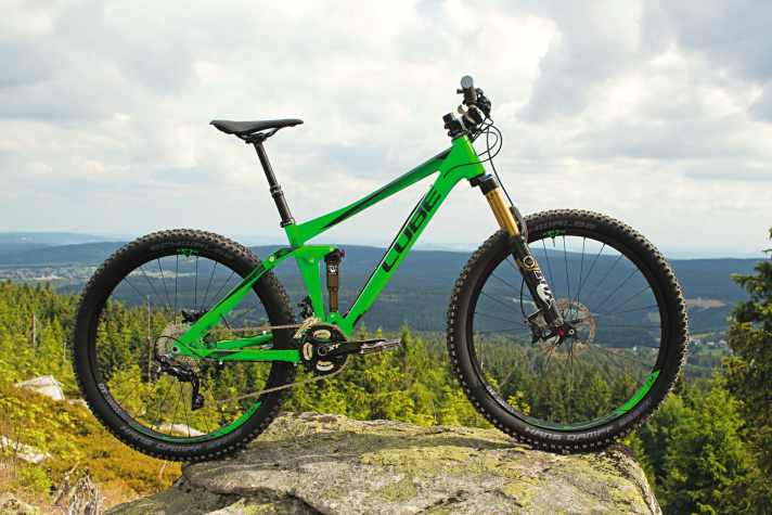   Die kräftig grüne Farbe gibt es nur bei den Presse-Vorserienbikes.