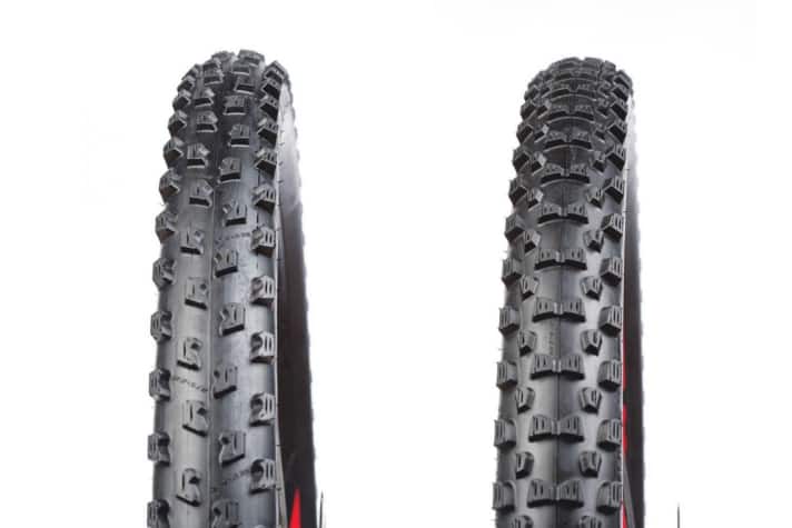   Schwalbe Fat Albert Front (links) + Rear (rechts) 27,5 x 2,35