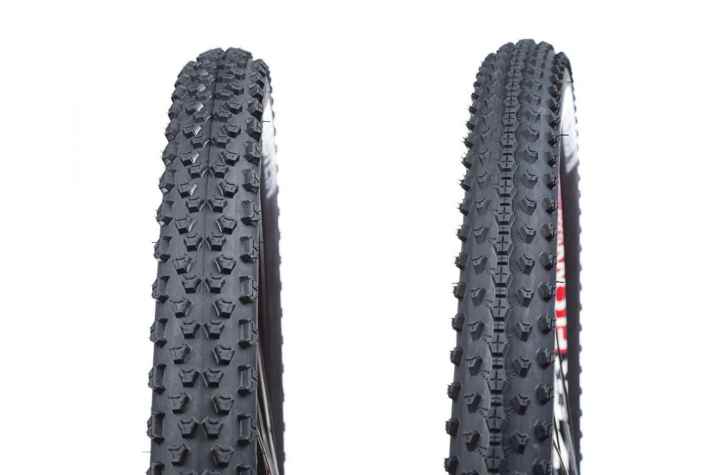   Vredestein Black Panther Xtreme (links) + Black Panther 27,5 x 2,2