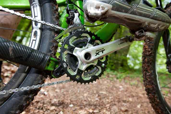   Shimanos DynaSys System mit 3x10 Übersetzung