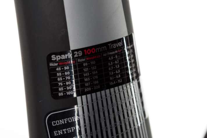   Warum machen das eigentlich nicht alle? Abstimmungshilfe für den Dämpfer am Scott Spark.