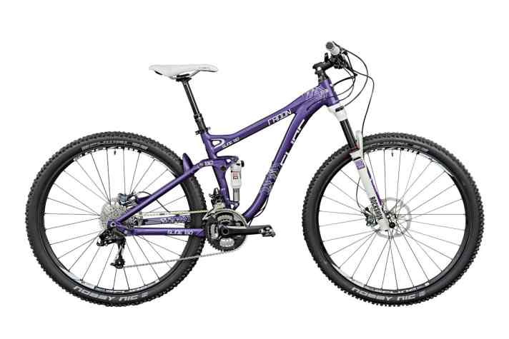 Radon Slide 130 WL 29": Preis 2199 Euro; Rahmen Alu; Federweg 130 mm; Gewicht 13,1 kg; Gabel Rock Sh. Revelation; Dämpfer Rock Shox Monarch RT3; Schaltung/Bremse/Laufräder Sram X9, 3x10/Avid Elixir 9/DT Swiss M1700 Spline-Systemlaufräder Grössen drei, von 42,5-50 cm
