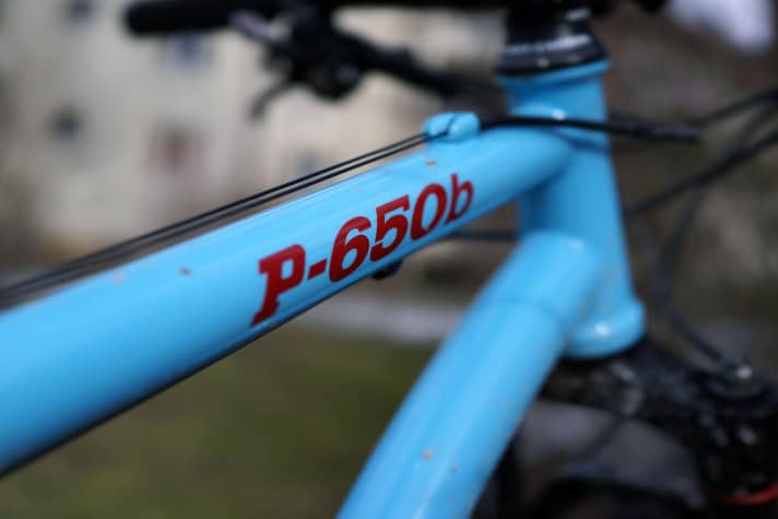  Klare Ansage: P-650b ist der Produkt-Code für das Laufradmaß 27,5 Zoll.