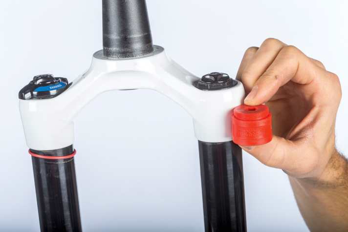   Volumen-Spacer bieten noch mehr Einstelloptionen für die Luftkammergröße der Federgabel.