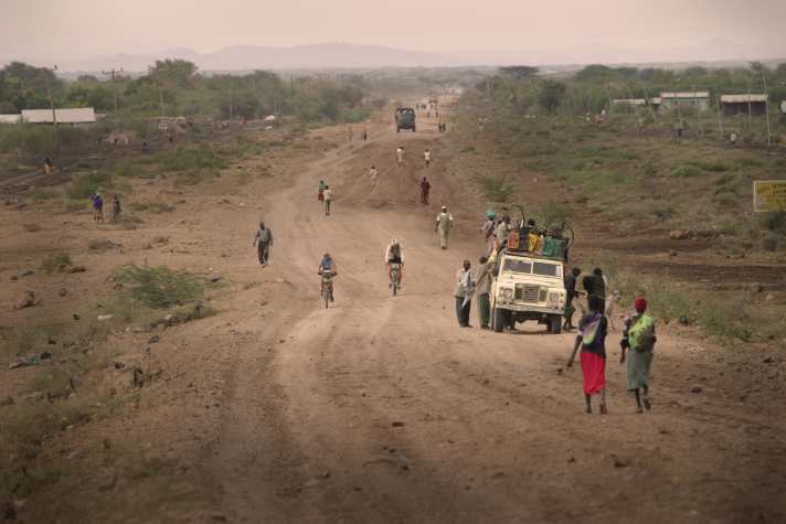   Bei der Tour d'Afrique durchquert man in vier Monaten Afrika – von Kairo nach Kapstadt.