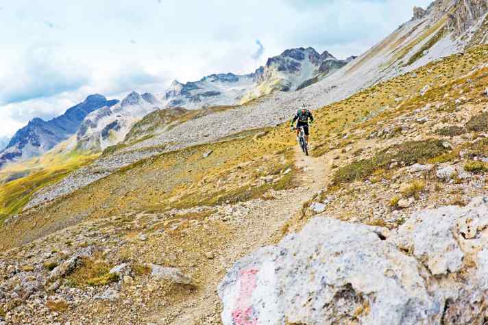   Trais-Fluors-Trail im Oberengadin