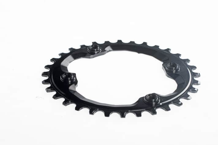   1fach-Kettenblatt Absolute Black Oval XTR M9000