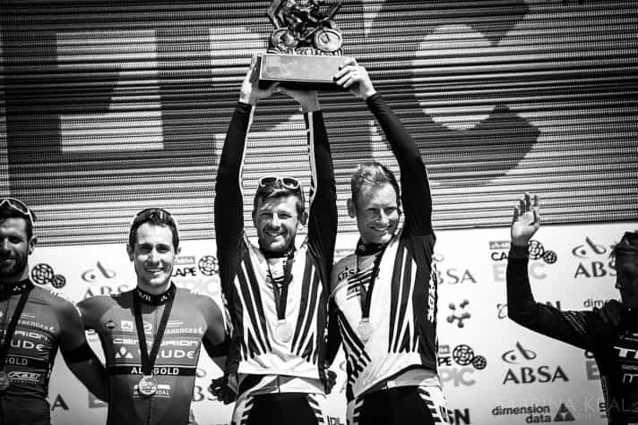   Cape Epic Siegerehrung
