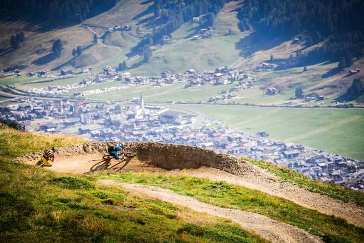   Die Tutti Frutti-Trails am Carosello 300 in Livigno (Italien) sind neu und perfekt für Park-Neulinge.