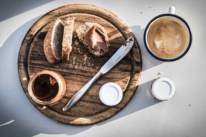 Nutella zum Frühstück