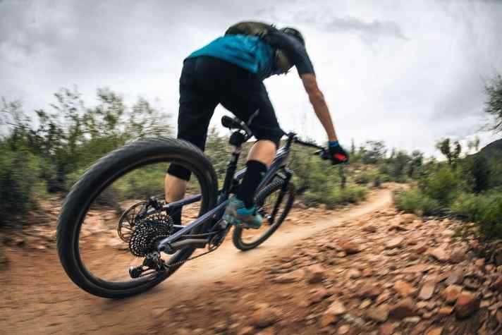   Auf der Präsentation in Arizona konnten wir die neuen AXS-Komponenten von Sram bereits ausgiebig fahren. Mehr dazu in BIKE 4/19.