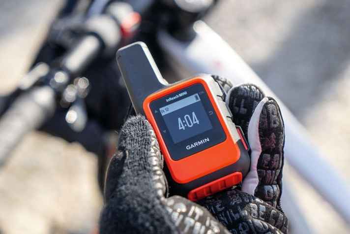   Dank eines Garmin inReach Mini kann man die Tour in Echtzeit auf einer Landkarte verfolgen. Klick’ einfach Mitte Mai auf die BIKE-Website und verfolge die Fahrt.