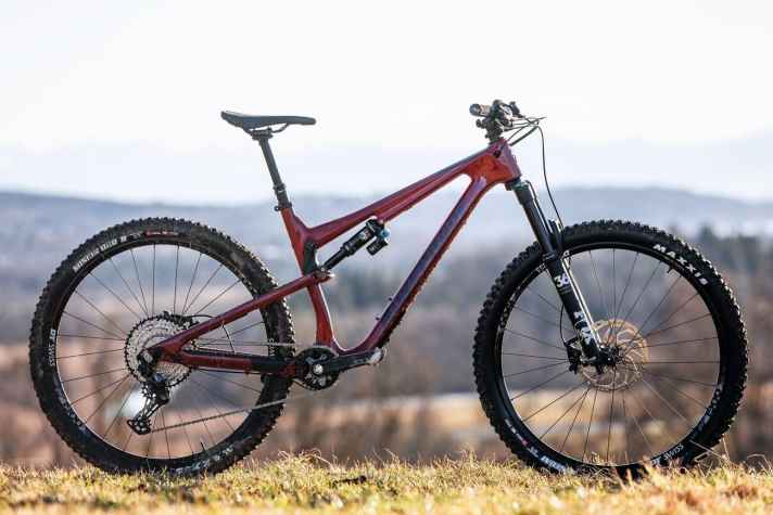   Das Nukeproof Reactor 290c Elite: ein Trailbike für 3800 Euro von der Insel.