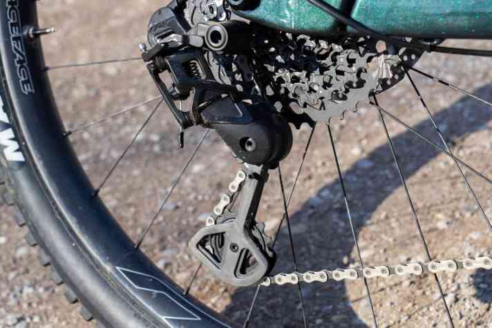   299 Euro kosten TRP TR12-Schaltwerk und Trigger.