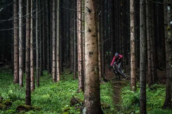   Wir konnten das neue 5010 im Bikepark Samerberg bereits einem ausgiebigen Praxistest unterziehen. Den ausführlichen Fahrbericht aus BIKE 8/20 gibt es unten als PDF zum Download.