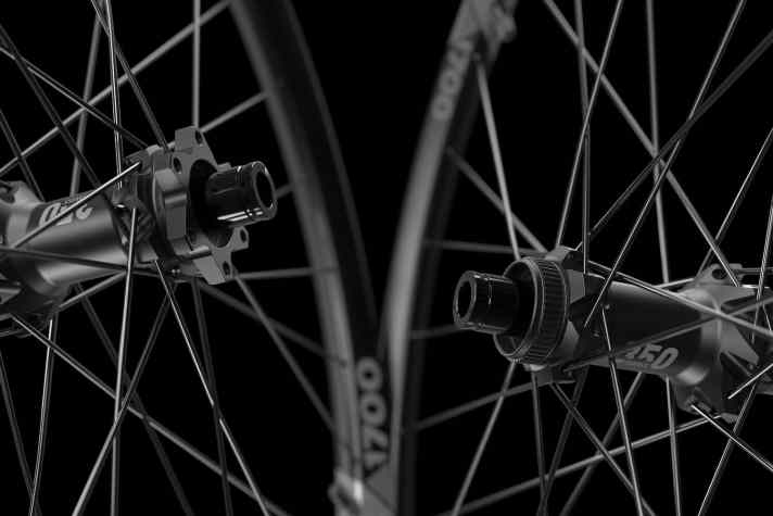   Werkzeuglose Wartung ist eine der Stärken der DT 350-Naben.