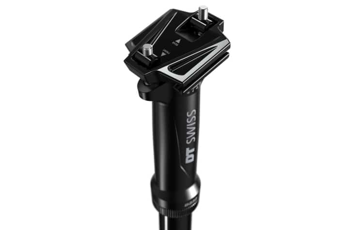   Bei der Alu-Version verzichtet DT Swiss auf den Kopf aus Carbon. 