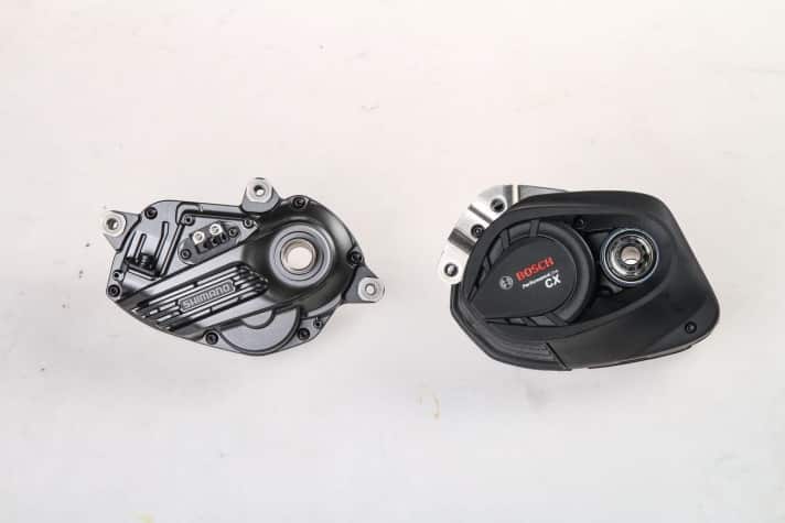   Kampf der Giganten Wie schlägt sich der neue Shimano EP8 gegen das Kraftpaket von Bosch? In der Ausgabe EMTB 5/20 haben wir die Motoren ausführlich in Labor und Praxis getestet.