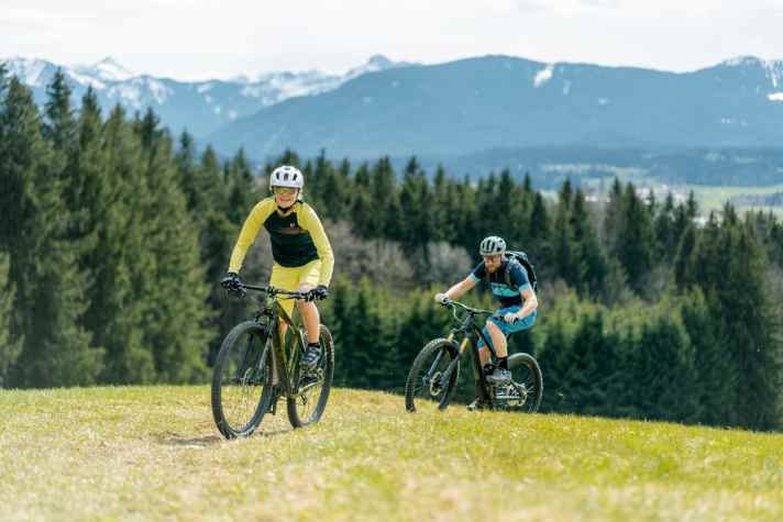 Bergauf ist man mit keinem anderen Mountainbike so leicht und effizient unterwegs wie mit Hardtails.