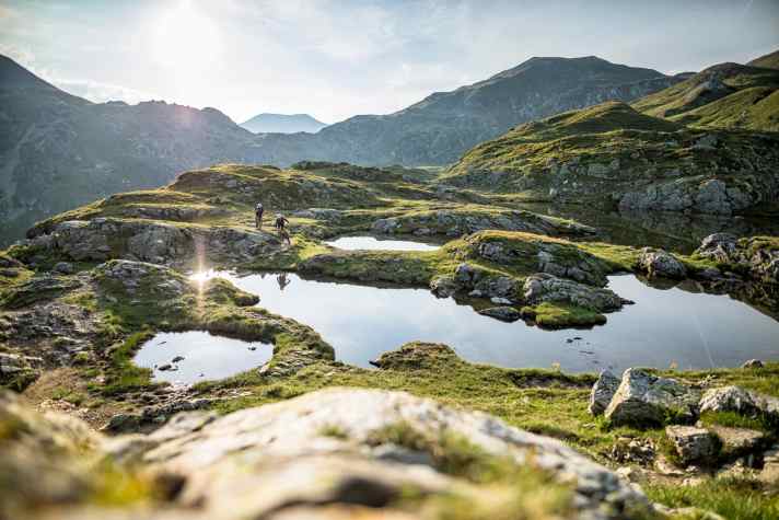   Die Routenführung zwischen Oberhüttensee und Obertauern ist eines der Highlights des Stoneman Taurista.