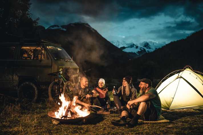   Camping Morteratsch: Einer der schönsten Campingplätze für Biker – Kanada-Feeling inklusive.