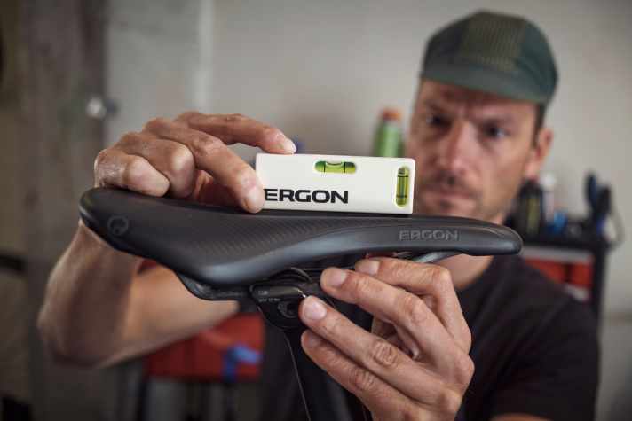   Besser sitzen: Im Ergon Ergonomie-Workshop lernen Sie, Ihr eigenes Bike ganz persönlich anzupassen.