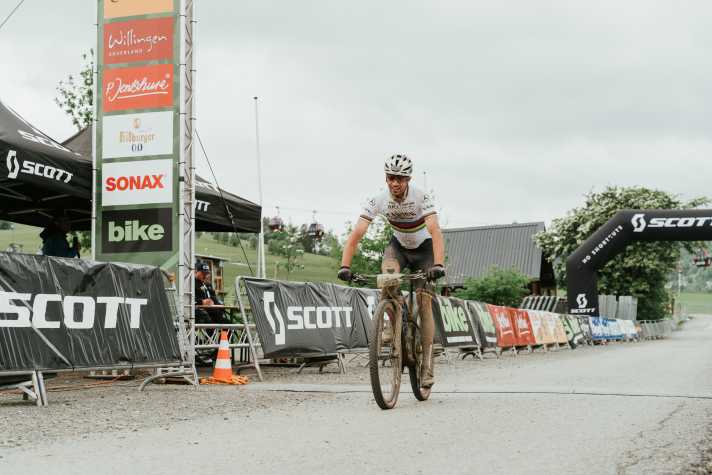   Hat Willingen unterschätzt: Marathon-Weltmeister Andi Seewald kannte das Sägezahnprofil des Uplands so nicht. Es reichte trotzdem für Platz zwei.