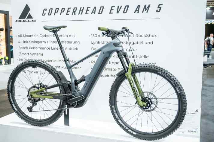Bulls Copperhead EVO AM // Bosch Performance CX // 800 Wh // 140 mm // 29 Zoll // ab 4599 Euro