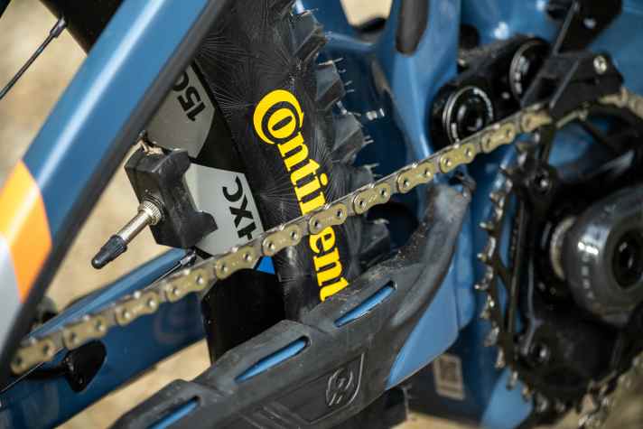 Statt anfälligem Speedsensor im Ausfallende kommt das Shuttle LT mit Ventilmagnet. Der Sensor zur Abnahme sitzt direkt im Motor.