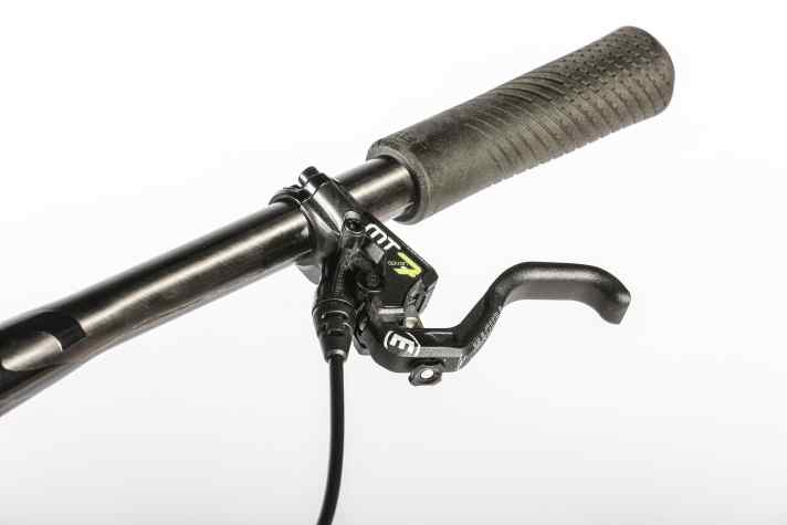 Magura MT7 mit Carbotecture-SL-Bremsgriffe und -hebel