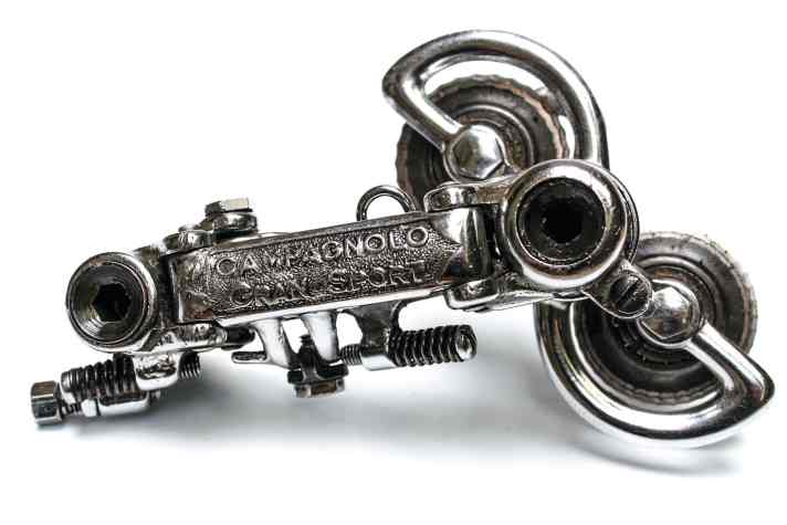 Frühe Preziose: Schaltwerk der Campagnolo Gran Sport