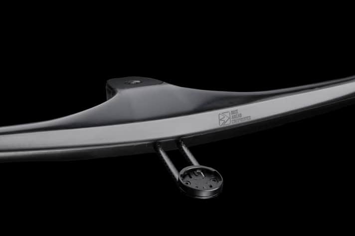 Optional gibt es den GPS-Halter von Carbonworx